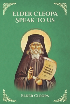 Paperback Elder Cleopa Speak To Us Book