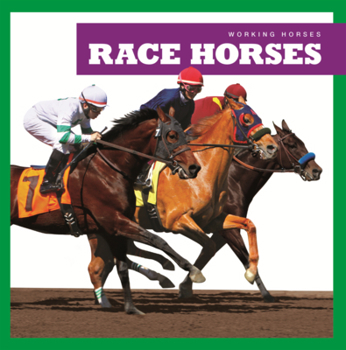 Library Binding Race Horses Book