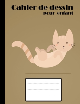 Paperback Cahier de Dessin pour enfant: papiers blancs Dimensions de 21 x 27,9 cm pour dessin Cahier vide 100 pages (Fran?ais) [French] Book