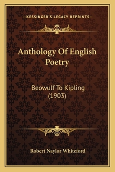 Anthology of English Poetry;