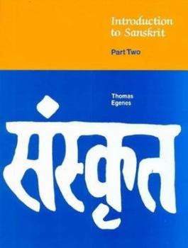 Hardcover Introduction to Sanskrit: Part 2 Book