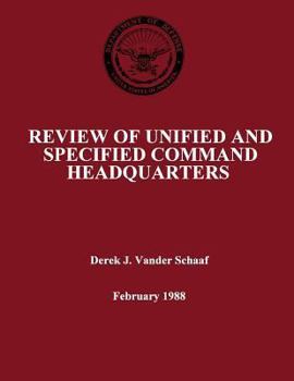 Paperback Review of Unified and Specified Command Headquarters Book