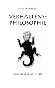 Paperback Verhaltens-Philosophie: Essays ?ber das Menschsein [German] Book