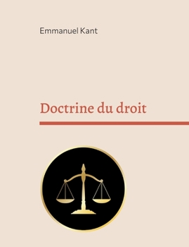 Paperback Doctrine du droit [French] Book