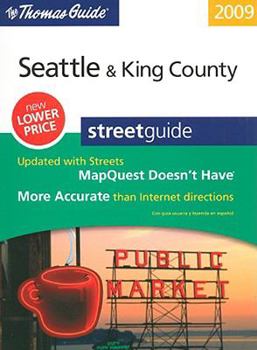 Spiral-bound The Thomas Guide: Seattle & King County Street Guide Book