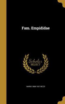 Hardcover Fam. Empididae [German] Book