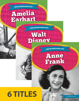 Paperback Groundbreaker Bios (Set of 6) Book