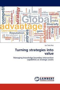 Paperback Turning strategies into value Book