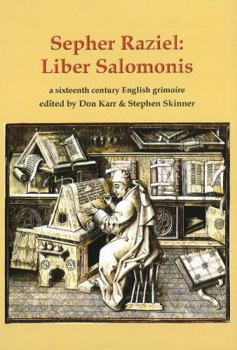 Paperback Sepher Raziel: Liber Salomonis: a 16th century Latin & English grimoire Book