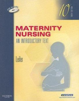 Paperback Maternity Nursing: An Introductory Text [With CDROM] Book