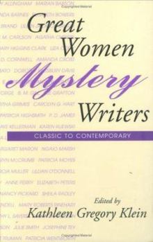 Hardcover Great Women Mystery Writers: Classic to Contemporary Book