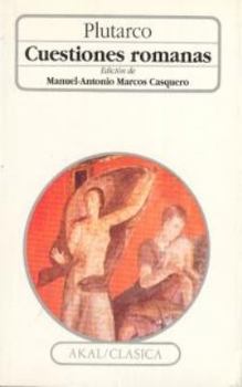 Paperback Cuestiones romanas (Clasica) (Spanish Edition) [Spanish] Book