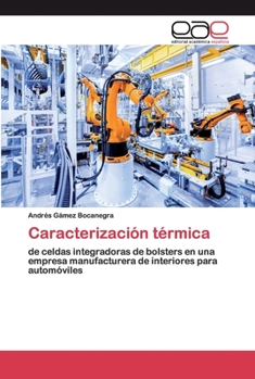 Paperback Caracterización térmica [Spanish] Book