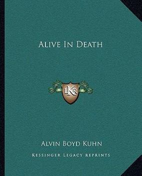 Paperback Alive In Death Book