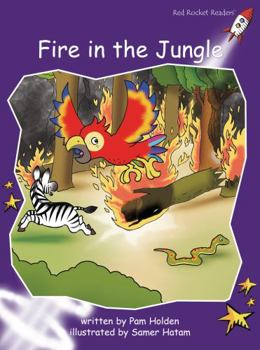 Fire in the Jungle - Book  of the Red Rocket Readers