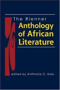 Hardcover The Rienner Anthology of African Literature Book
