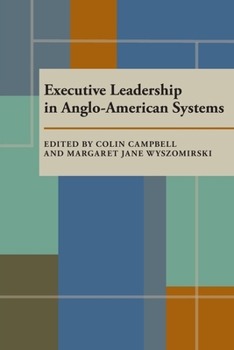 Paperback Executive Leadership in Anglo-American Systems Book
