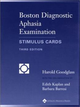 Spiral-bound Boston Diagnostic Aphasia Examination: Stimulus Cards Book