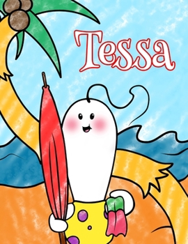 Paperback Tessa: Personalized Kids Coloring Book