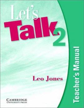 Paperback Let's Talk 2 Teacher's Manual Book