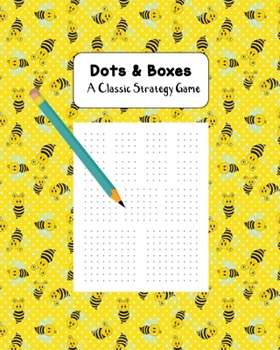 Paperback Dots & Boxes A Classic Strategy Game: Large and Small Playing Squares, Big Book Dot to Dot Grid, Game of Dots, Boxes, Dot and Line, Pigs in a Pen, Bla Book