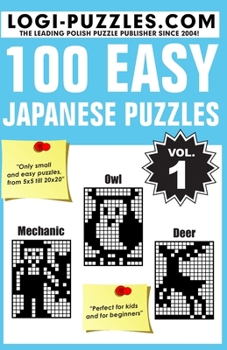 Paperback 100 Easy Japanese Puzzles Book