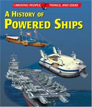 Library Binding A History of Powered Ships Book