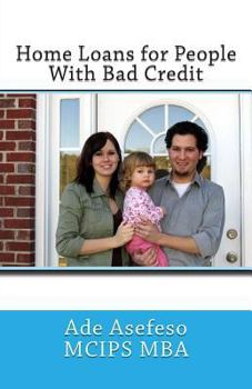 Paperback Home Loans for People With Bad Credit Book