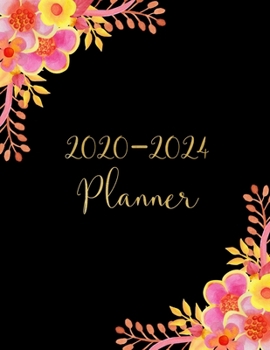 2020-2024 Planner: 5-Year Monthly Planner, 60 Months Schedule, Appointment Organizer, At A Glance Calendar, Appreciation Gifts for Her