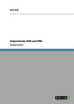Paperback Unterschiede HGB und IFRS [German] Book