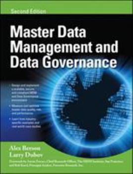 Hardcover Master Data Management and Data Governance Book