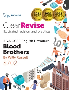 Paperback ClearRevise AQA GCSE English Literature Russell: Blood Brothers Book