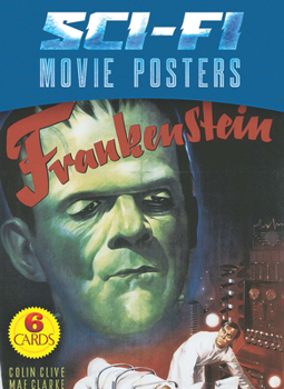 Paperback Sci-Fi Movie Posters: 6 Cards Book