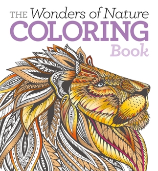 Paperback The Wonders of Nature Coloring Book