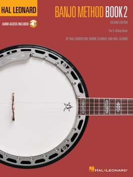 Paperback Hal Leonard Banjo Method - Book 2 (Book/Online Audio) [With CD (Audio)] Book