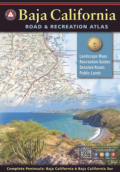 Map Baja California Benchmark Road & Recreation Atlas Book