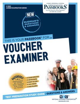 Paperback Voucher Examiner (C-3265): Passbooks Study Guide Volume 3265 Book