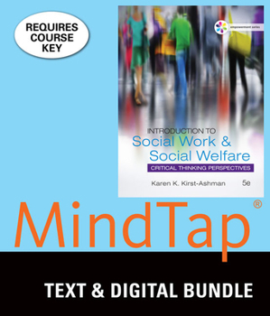 Product Bundle Bundle: Empowerment Series: Introduction to Social Work & Social Welfare: Critical Thinking Perspectives, Loose-Leaf Version, 5th + Mindtap Social Wor Book