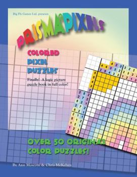 Spiral-bound PrismaPixels; Colored Pixel Puzzles Book