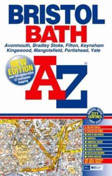 Paperback A-Z Street Atlas of Bristol and Bath Book