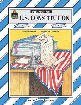 Paperback U.S. Constitution Thematic Unit Book