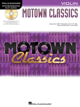 Paperback Motown Classics - Instrumental Play-Along Series: Violin Book