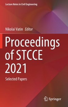 Hardcover Proceedings of Stcce 2021: Selected Papers Book