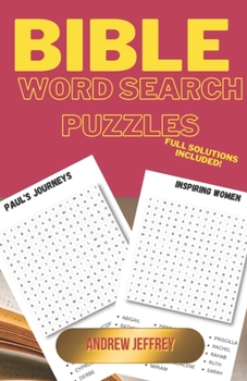 Paperback Bible Wordsearch Puzzles Book