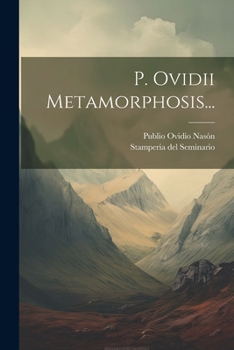 Paperback P. Ovidii Metamorphosis... [Latin] Book