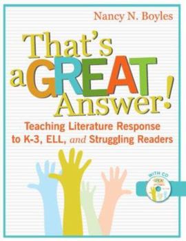 Paperback That's a GREAT Answer! Book