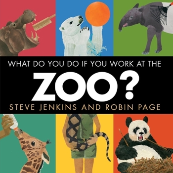 Hardcover What Do You Do If You Work at the Zoo? Book