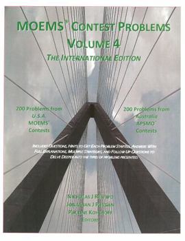 Software Moems Contest Problems Vol. 4, The International Edition Book