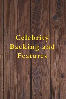 Paperback Celebrity Backing and Features Book