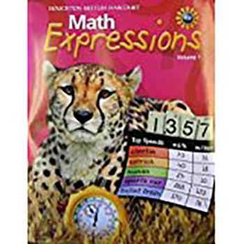 Paperback Math Expressions: Student Activity Book, Volume 1 Grade 5 2009 Book